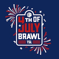 the logo for july of july brawl tsl