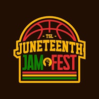 the logo for juneteenth jam fest